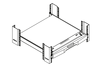 4K LED Rack Mount Monitor Drawer - 1U, 18.4"