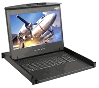 LCD Console Drawer: WUXGA - 1920 x 1200, 1U, 18.0Inch