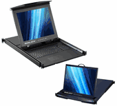 Dual Slide (Dual Rail) Rack Monitor & Console