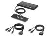 F1DN202MOD-HH-4 - Belkin 2-Port Dual Head HDMI Modular Secure KVM Switch PP4.0 W/ Remote - Click To Enlarge