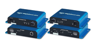 Secure KVM Isolator KVM Fiber Extender - NIAP Compliant, DP/HDMI