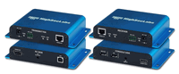 4K DP/HDMI KVM Extender over Copper - 100 meters, UHD 4K 3840x2160 30Hz