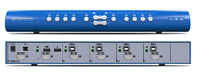 Secure Mini-Matrix KVM 4-Port DP/HDMI video, NIAP Common Criteria PP 4.0 Certified