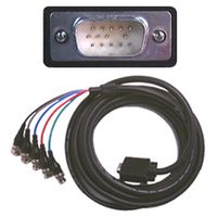Lightwave 10' PC 5-BNC to HD15M Video Cable