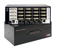 1X4 kvm Switch, DVI-I, Dual-link, Tri-Video, USB 2.0