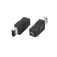 FireWire 4-pin Female to 6-pin Male Adapter