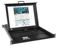 NTI Rackmount 17Inch KVM Drawer /Integrated High Density USB IP KVM Switch