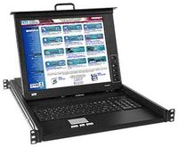 17Inch Rackmount KVM Drawer / 8-Port USB VGA KVM Switch - CAC