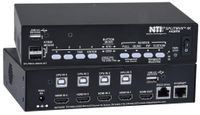 4K HDMI Quad Screen Splitter/Multiviewer with Built-In KVM Switch, Desktop