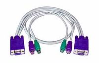 NTI 3' VGA/PS2 Universal KVM Extension Cable