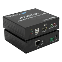 Point to Point Single-Head HDMI CAT5 Transmitter with USB 2.0, Audio, and RS232