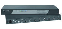 8-port 4K 60 Hz KVM Switch - HDMI or DisplayPort Video with 2 USB Hub Ports