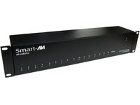 Powered Rack/Chassis with 16 USB 2.0 CAT5 Transmitters