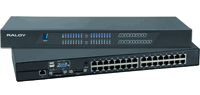 High-density CATx IP KVM switch 8-Port, 16-Port or 32-Port