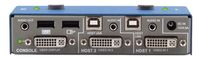 2 Port DVI-I Secure EAL4+ KVM Switch with Audio