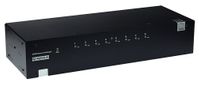 8-Port Dual-Head DVI Secure EAL4+ KVM Switch with CAC & Audio
