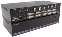 SmartAVI DVN-4Duo-DL: 4-Port Dual-Head, Dual-Link DVI-D KVM Switch