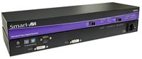 SmartAVI Dual Monitor DVI-D Fiber Extender w/ Audio, RS232 & PS/2 (1400ft)