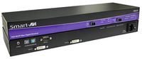 SmartAVI Dual Monitor DVI-D Fiber Extender w/ Audio & PS/2 (6.21mi)