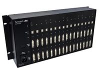 SmartAVI Dual Screen DVI-D & USB Extender Chassis (Receiver) - 12 Card Package