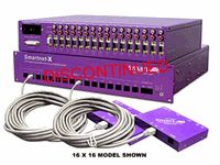 SmartAVI UXGA/AUDIO/IR over CAT5 8x8 Matrix Switch