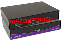 SmartAVI XVGA and PS2 Keyboard/Mouse Over Multimode Fiber Extender