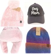 Beanies, Baseball caps, hats and more