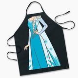 Frozen Elsa Disney black apron 