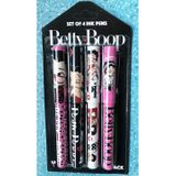Beety Boop set of 4 ink pens