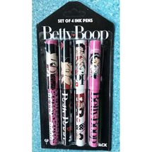 Beety Boop set of 4 ink pens