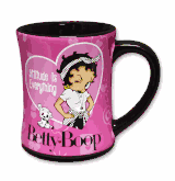 Betty Boop Pink Attitude creamic 15 ounce mug