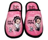 Betty Boop Pink Attitude one size fits most bedroom house slippers