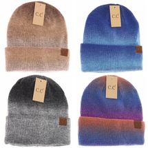 C.C.Beanie hat unisex ombre beanie hat 