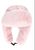 C.C.Beanie puffer trapper hat faux fur green or pink