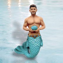 December Diamonds Birthday merman December Turquoise ornament 2025 preorder