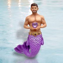 December Diamonds Birthday merman February  Amythyst ornament 2025 preorder