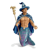 December Diamonds Merman, mermaids, fairies, & Poke the Bear