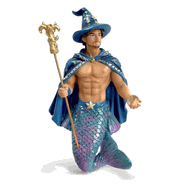 December Diamonds Merman, mermaids, fairies, & Poke the Bear