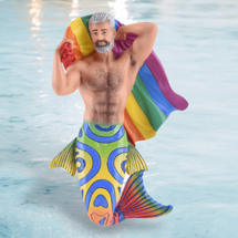 December Diamonds merman Father Pride Feb 2024