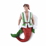 December Diamonds merman  North pole elf Christmas ornament preorder Oct 2026