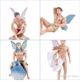 Sold December Diamonds ornament 2023 fairy set of 4