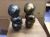 flickering lights Steampunk skulls Halloween gold or silver skull skeleton December Diamonds