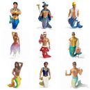 December Diamonds ornaments set of 8 merman & 1 octopus March 2026