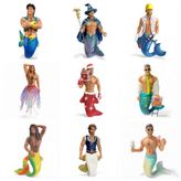 December Diamonds ornaments set of 8 merman & 1 octopus March 2026