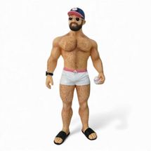 December Diamonds Poke the Bear Pitcher ornament March 2026