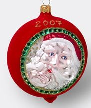 Dept 56  Santa Claus  Christmas ornament made in Poland
