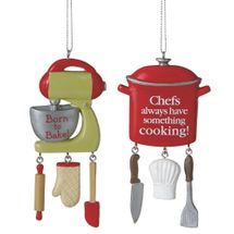 Midwest baking or cooking ornament cook chef 