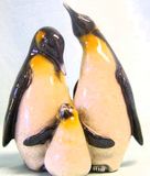 December Diamonds Penguin family figurine statue 6.5"