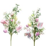 Raz Imports Easter egg & bunny top hat  spray Spring, summer, Easter decor