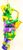 Sold out December Diamonds Mardi Gras Jester frog playing Saxophone glass ornament